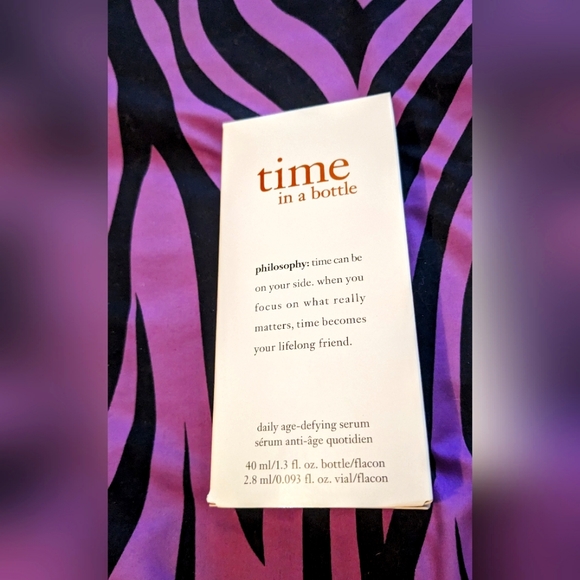 Philosophy "time in a bottle" - Picture 1 of 1